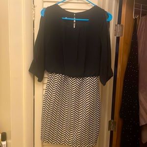 Woman’s medium, black, formal tight dress